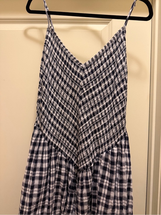 American Eagle Outfitters Dresses & Skirts - American Eagle Outfitters Navy and White Plaid Mini Dress